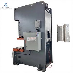 Máquina de Perfilado de Barreras de Seguridad para Carreteras a Precio Económico, Máquina de Fabricación de Secciones de Riel de Doble Onda Tipo F para Barreras Anticolisión - Product Image 1