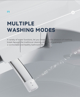 Offre Spéciale – Toilettes Intelligentes Électriques Automatiques à Poser au Sol avec Cuvette à Chasse d'Eau Automatique et Capteur de Pied