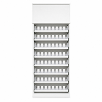Présentoir à cigarettes sur pied avec poussoirs automatiques, étagère à tabac pour magasins de proximité et supermarchés