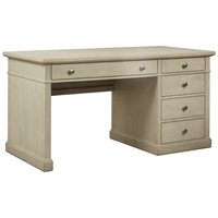 Bureau Commercial Américain Moderne en Bois Massif de Pin, Style Antique, Multi-Tiroirs, Personnalisable pour Bureau, Chambre ou Étude à Domicile