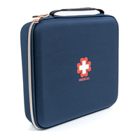 Étui rigide pour kit de diagnostic médical OEM/ODM, boîte de transport étanche et antichoc en EVA moulé pour ensemble d'otoscope et d'ophtalmoscope
