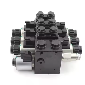 Válvula de Control Hidráulica Manual con Joystick Serie HDCF50, 12V/24V, 160 Bar, para Maquinaria de Construcción, Venta al por Mayor OEM - Product Image 5