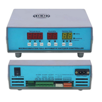 Incubateur d'œufs LZ-120A entièrement automatique contrôlé par micro-ordinateur pour 120 œufs de poule/canard/emu, avec plateau rotatif à 360 degrés, double incubation