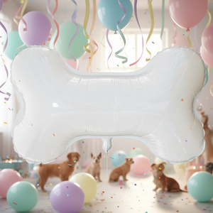 Globo de aluminio con forma de hueso para fiestas, 44x74 cm, para el Día de San Valentín, desechable - Product Image 2