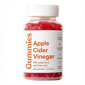 Gomitas de Vinagre de Sidra de Manzana Orgánicas de Marca Privada OEM al por Mayor, Apoyo a la Salud Digestiva para Adultos - Product Image 1