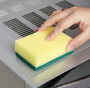 ספוגי ניקוי למטבח איכותיים, אקולוגיים, מיקרופייבר, לא שורטים, לניקוי כלים, רפידות קרצוף, מחומר ספוגי, Happy Seven - Product Image 3