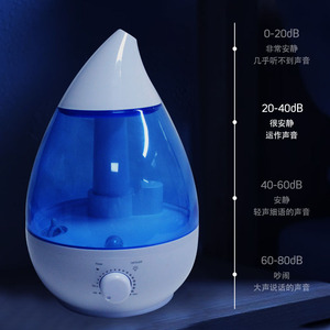 3.8L Ultrasonic Humidifier With Negative Ion Filter Aroma Diffuser For Home Use - Product Image 2