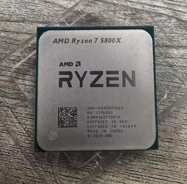 For AMD Ryzen 7 5800X AM4 Tray Pack Desktop CPU,8C16T 3.8-4.7GHz 32MB L3 Cache Gaming Processor,OEM Bulk Tray No Box No Cooler