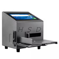 Marqueur à jet d'encre statique intelligent pour l'étiquetage quotidien des produits, codeur de bureau économique, machine de codage à jet d'encre intelligente