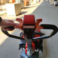 Mini chariot élévateur à palette électrique équilibré sans jambes 100kg charge de chariot à plateau automatique hydraulique manuel avec échelle