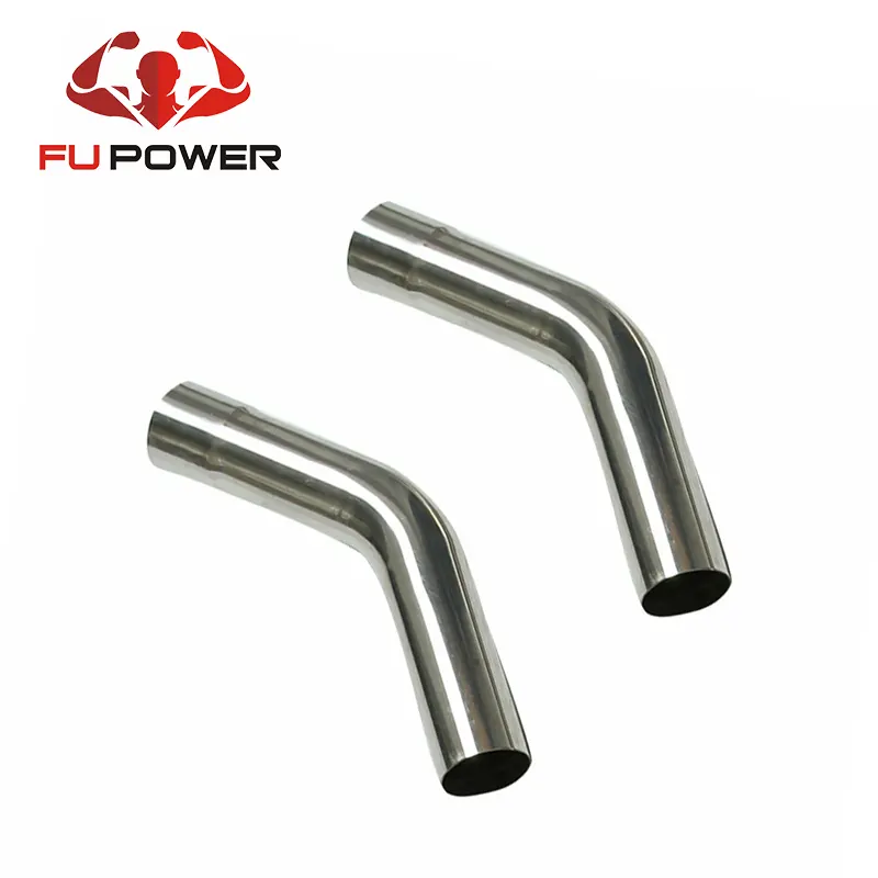 OD Straight 45 & 90 Degree Mild Steel Exhaust Bend Tube Pipe Piping Tubing Kit 76mm BETTERCLOUD 3 