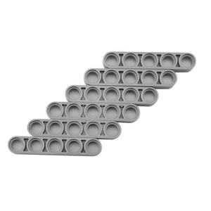 ชุดตัวต่อ Liftarm 1x5 รูกลม แบ<span class=keywords><strong>บ</strong></span><span class=keywords><strong>คาน</strong></span>บาง สำหรับเด็ก <span class=keywords><strong>บ</strong></span>ล็อกพลาสติก ใช้ร่วมกับตัวต่อ Moc ได้ หมายเลข 32017 - Product Image 3