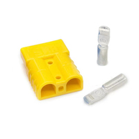 Connecteur rapide en cuivre pour vente en gros, 600V 40A 50A 120A 175A, rouge/gris, 2 voies avec borne