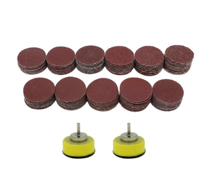 6 "150 mét vòng móc và vòng lặp mài mòn giấy nhám cát giấy chà nhám đĩa cho thân xe ô tô vách thạch cao chà nhám đánh bóng - Product Image 4