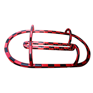 Piste <span class=keywords><strong>de</strong></span> course Grand gonflable Go Karts piste <span class=keywords><strong>de</strong></span> course piste <span class=keywords><strong>de</strong></span> course à air extérieur pour voiture tamponneuse - Product Image 1