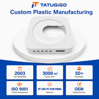 Involucro in Plastica Personalizzato ad Alta Precisione, Guscio Elettronico Bianco per Copertura Dispositivi