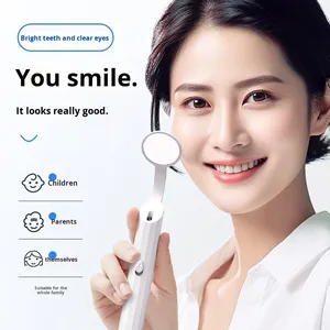Specchio Orale LED Antiappannamento in Microcristallo, Endoscopio Dentale, Specchietto per Denti, Strumento di Ispezione Illuminato per Dentisti e Uso Domestico, Classe I - Product Image 2