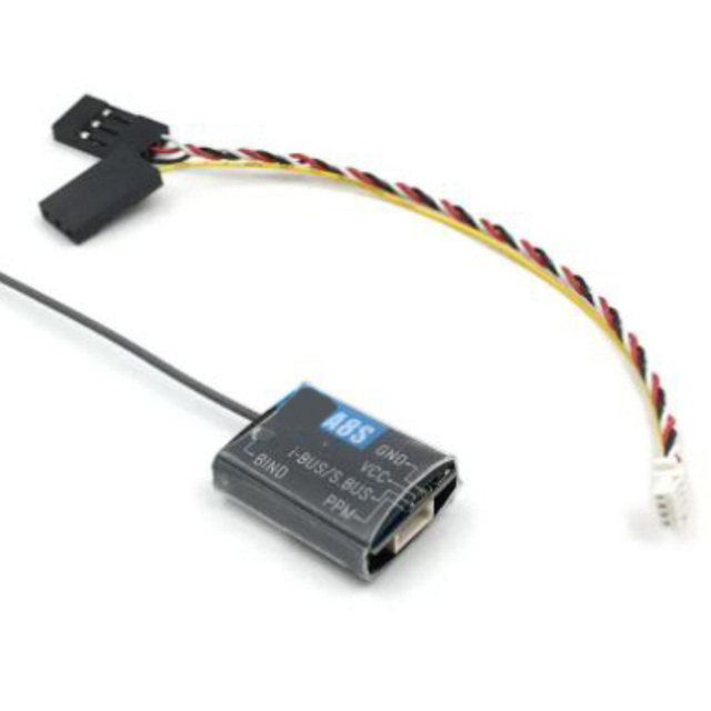 #71191 FS-A8S 2.4G 8CH Mini Receiver Sensor Modules Kit with PPM i-BUS SBUS