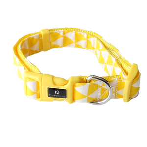 Tamaño L clásico sólido básico Collar de perro de Nylon con hebilla de broche de presión - Product Image 3