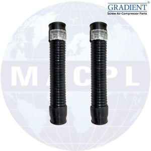 Metal <b>Hose</b> 1622001800 Compatible with for Screw Air Compressors by MC AUTOMATION & CONTROLS - Product Image 2