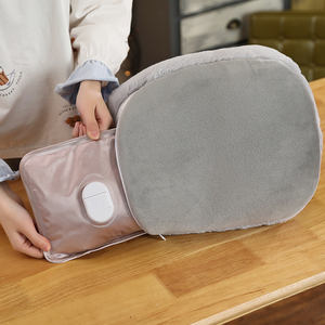 Cartone animato carino Husky/anatra/coniglio di peluche elettrico ricaricabile morbido peluche scaldamani borsa acqua calda - Product Image 4