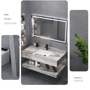 Bathroom Vanity Project Sanitary Furniture Wholesale Aluminum Bathroom Cabinet Complete Cheap - Product Image 4