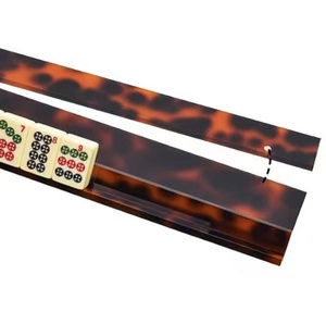 ไม้บรรทัดแม่เหล็กอะคริลิกแบบพกพา ดีไซน์ทันสมัย หรูหรา สำหรับไพ่นกกระจอกยิวและอเมริกัน - Product Image 4