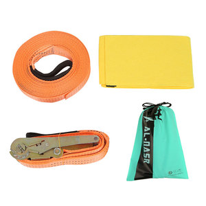 Slackline Balance Rope Nylon Portable Outdoor Fitness Equipment For Children And Adults Exercise Training Gear 1.2kg - Product Image 1