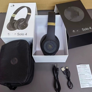 <span class=keywords><strong>Casque</strong></span> <span class=keywords><strong>sans</strong></span> <span class=keywords><strong>fil</strong></span> Studio Pro Solo 4 de haute qualité avec suppression du bruit BT, pliable et doté d'un fenêtre pop-up - Product Image 4