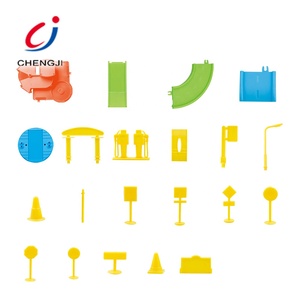 Fente en plastique de haute qualité pour enfant, bricolage garage parking jouet voiture avec <span class=keywords><strong>avion</strong></span> - Product Image 3