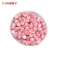 100 stks/partij 2.0 2.5 3.5 cm Mini Foam Perzik Simulatie Fruit Model voor Diy Decoratieve Prop Accessoires