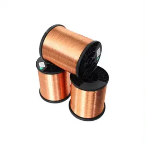 Fio de alumínio revestido de cobre de boa qualidade para cabo coaxial