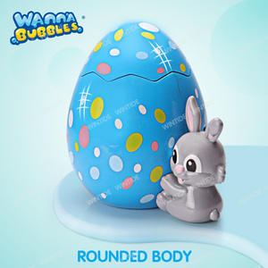 WANNA BUBBLES Jouet Souffleur de <span class=keywords><strong>Bulles</strong></span> Automatique Électrique Lapin, Œuf de Pâques avec Lumières, en Plastique PC pour Enfants - Product Image 5
