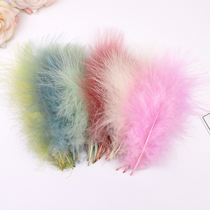 Vente chaude <span class=keywords><strong>prix</strong></span> usine coloré bricolage plumes de dinde farce Bobo ballons pour les décorations de fête de Pâques ornement de noël - Product Image 2