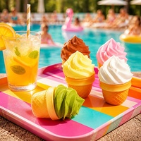 Torch Ice Cream - Jouet anti-stress à remontée ultra-lente