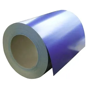 Bobine d'acier de couleur de 0.1mm bobine d'acier galvanisée prépeinte en vente