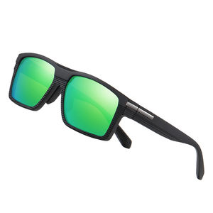 Gafas de Sol Deportivas TR90 con Montura Completa Cuadrada, Lentes Polarizadas de Color, Protección UV, Diseño Ligero para Actividades al Aire Libre Unisex - Product Image 1