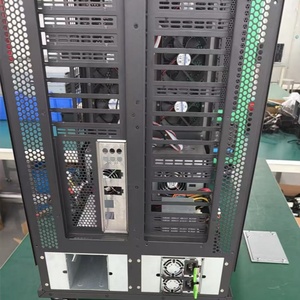 Chasis de Estación de Trabajo Refrigerado por Líquido para 4 GPU, Compatible con Windows/Linux, Compatible con Todos los Tamaños de Placa Base, Gráficos RTX 4090/5090 Pro 6000 - Product Image 3