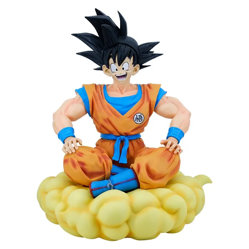 38Cm Drakenballen Z Super Saiyan Goku Actiefiguur Dbz Goku Figura Model Pvc Verzamelpop