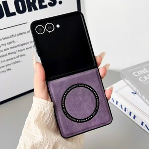 New PU Leather trường hợp từ tính sạc điện thoại bìa cho Samsung Z lật 7 6 5 4 3 điện thoại di động trường hợp - Product Image 2