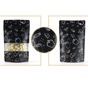 Sacs de conservation alimentaire en gros, sacs en mylar métallisé, sacs à fermeture éclair, sacs en <span class=keywords><strong>aluminium</strong></span> <span class=keywords><strong>noir</strong></span>, petits sacs en plastique à fermeture éclair - Product Image 4