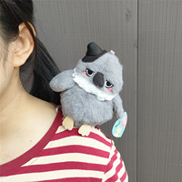 Peluche magnétique d'oiseau à porter sur l'épaule, jouet en peluche, poupée d'oiseau en peluche, animaux mignons, peluche magnétique