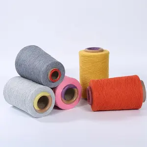 Cotton Polyester Recycled Yarn For Gloves Ne 12/1 Recycled Yarn For Knitting