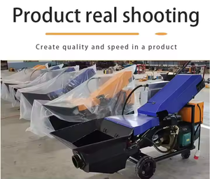 Bomba de entrega concreta diesel/elétrica de pequeno porte com várias especificações bomba agregada fina - Product Image 5