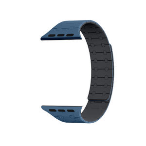 สายนาฬิกาแม่เหล็กซิลิโคนสองสีสำหรับสายนาฬิกา <span class=keywords><strong>applewatch</strong></span> สำหรับ iWatch Series 9 8สายนาฬิกาซิลิโคน - Product Image 4