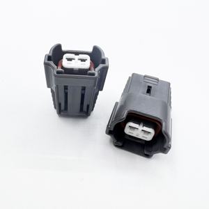 DJ7022B-<span class=keywords><strong>2.2</strong></span>-21 Auto 2-Pin Female Terminal Block tahan air konektor bahan bakar Injector Plug untuk kendaraan 06A973722 ABS nilon - Product Image 2