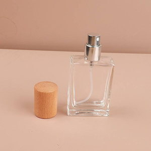 Botella de Vidrio Transparente de 50 ml para Perfume, Fabricada en Fábrica, con Serigrafía, Rosca 15, para Laboratorio - Product Image 5