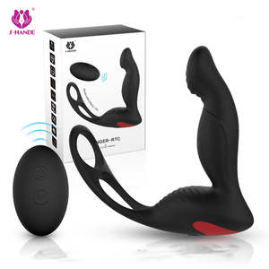 Masseur anal électrique étanche en <span class=keywords><strong>TPE</strong></span> souple avec vibration pour la masturbation du pénis - Product Image 6