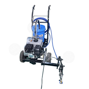 Machine de marquage routier à pulvérisation à froid, moteur à essence, équipement portable pour le marquage des routes, pour les parkings et les pistes - Product Image 5