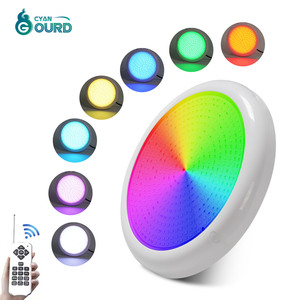 205mm 12w 18w <span class=keywords><strong>lampe</strong></span> de <span class=keywords><strong>piscine</strong></span> couleur changeante Ip68 étanche rempli de résine rgb <span class=keywords><strong>piscine</strong></span> sous-marine intelligente Led lumières submersibles - Product Image 1